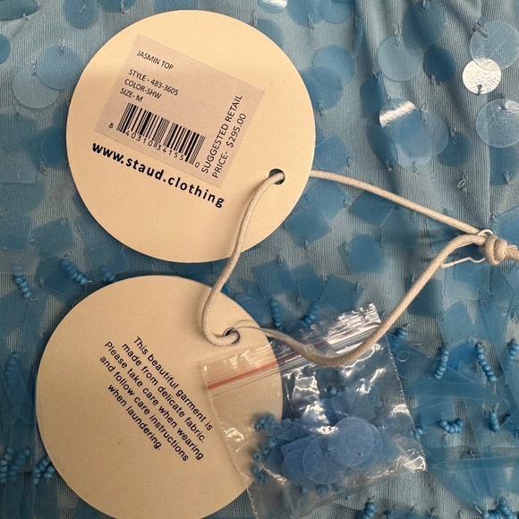 Staud Sequin Jasmin Top - Picture 3 of 3